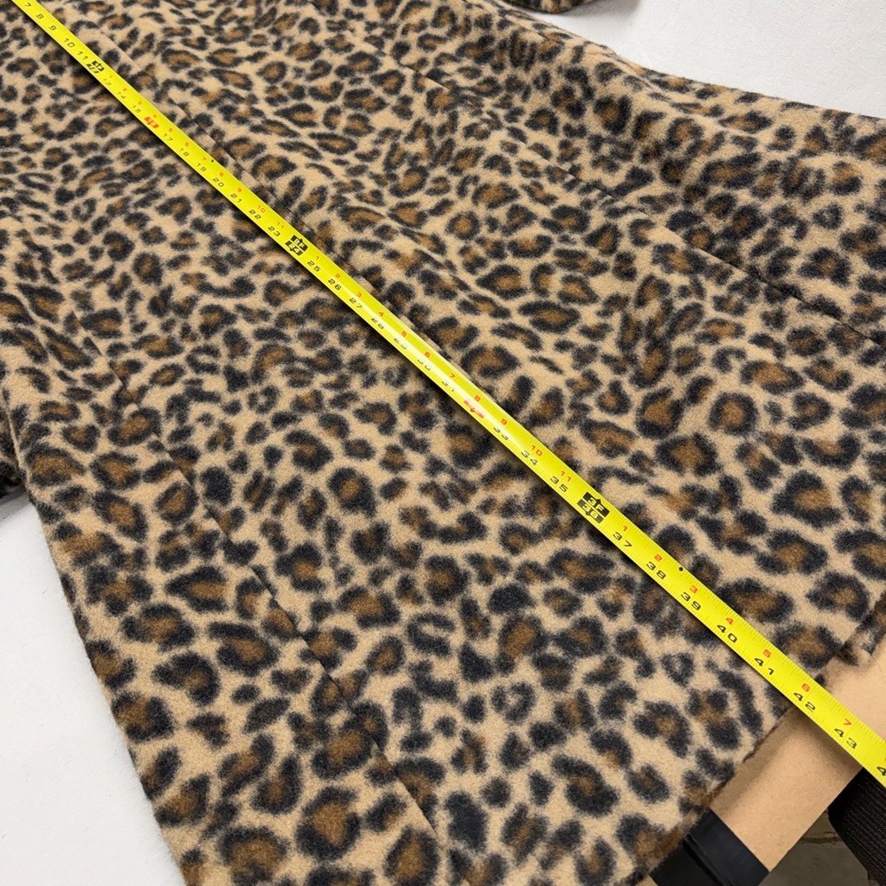 Leopard Print Over Coat - Picture 6 of 8